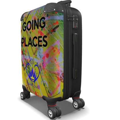 Gavin Scott Deluxe "GOING PLACES" Luxury Roller Luggage - Carry-On