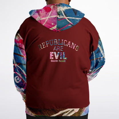 Gavin Scott "REPUBLICANS ARE EVIL" Hoodie (Genderless 2XL-6XL)