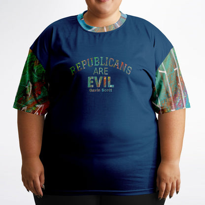 Gavin Scott REPUBLICANS ARE EVIL Tee (Genderless 2XL-6XL)