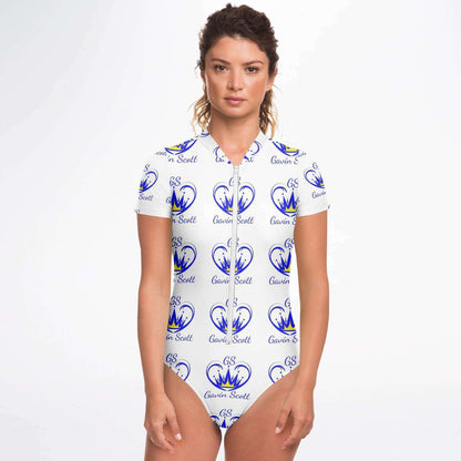 Gavin Scott ICONIC Short Sleeve Festival Catsuit w/UPF 50+ Sun Protection (Femme XS-XL)