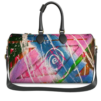 Gavin Scott Deluxe Leather GOING PLACES Duffel Bags