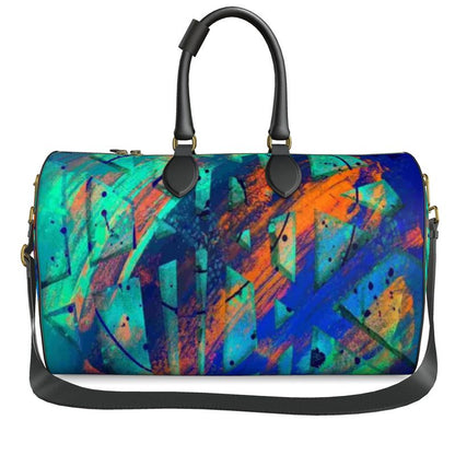 Gavin Scott Deluxe Leather GOING PLACES Duffel Bags