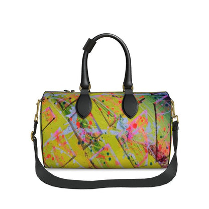 Gavin Scott Deluxe Leather GOING PLACES Duffel Bags