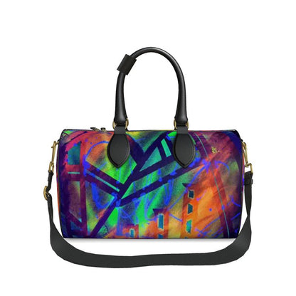 Gavin Scott Deluxe Leather GOING PLACES Duffel Bags