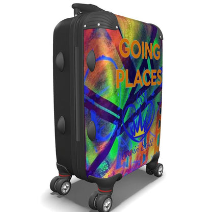 Gavin Scott Deluxe "GOING PLACES" Luxury Roller Luggage - Carry-On