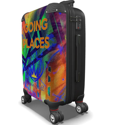 Gavin Scott Deluxe "GOING PLACES" Luxury Roller Luggage - Carry-On