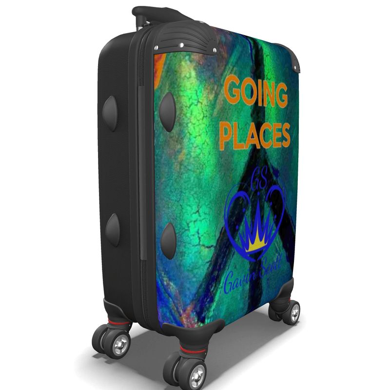 Gavin Scott Deluxe GOING PLACES Luxury Roller Luggage - Carry-On