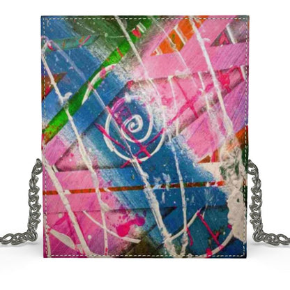 Gavin Scott 100% Genuine Nappa Leather BAD BITCH Evening Bag