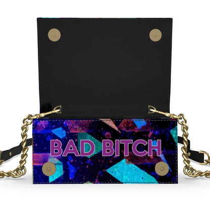 Gavin Scott 100% Genuine Nappa Leather BAD BITCH Evening Bag