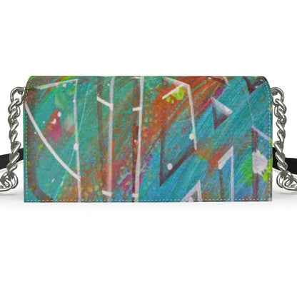 Gavin Scott 100% Genuine Nappa Leather BAD BITCH Evening Bag