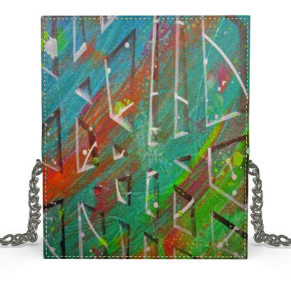 Gavin Scott 100% Genuine Nappa Leather BAD BITCH Evening Bag