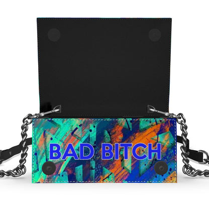 Gavin Scott 100% Genuine Nappa Leather BAD BITCH Evening Bag