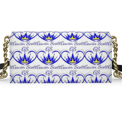 Gavin Scott ICONIC 100% Genuine Nappa Leather BAD BITCH Evening Bag