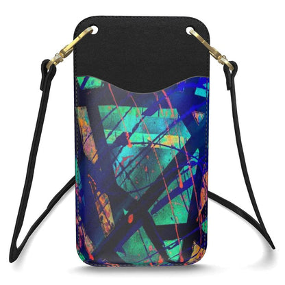 Gavin Scott Deluxe Leather Crossbody Phone Pouch