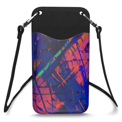 Gavin Scott Deluxe Leather Crossbody Phone Pouch