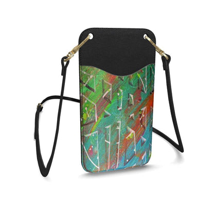 Gavin Scott Deluxe Leather Crossbody Phone Pouch