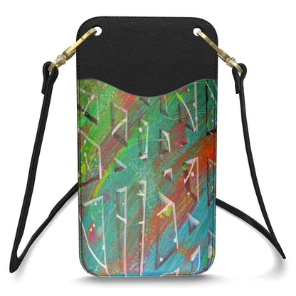 Gavin Scott Deluxe Leather Crossbody Phone Pouch