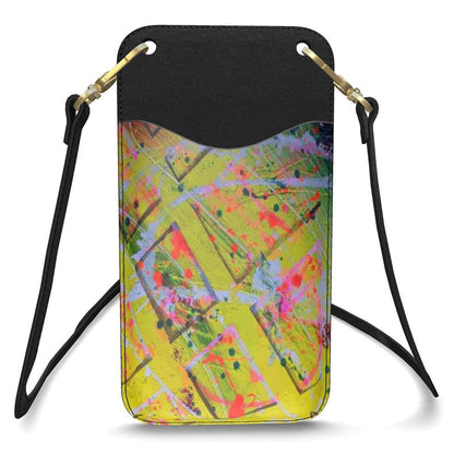 Gavin Scott Deluxe Leather Crossbody Phone Pouch