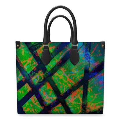 Gavin Scott 100% Genuine Nappa Leather Shopping Tote (2 Size Options)