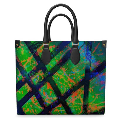 Gavin Scott 100% Genuine Nappa Leather Shopping Tote (2 Size Options)