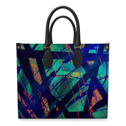 Gavin Scott 100% Genuine Nappa Leather Shopping Tote (2 Size Options)