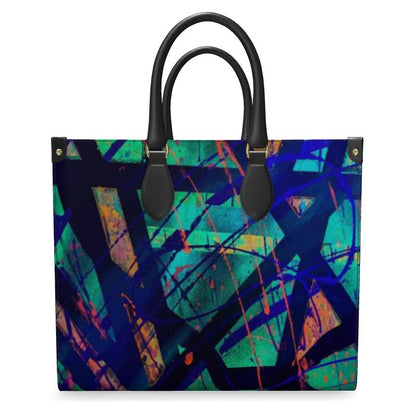 Gavin Scott 100% Genuine Nappa Leather Shopping Tote (2 Size Options)