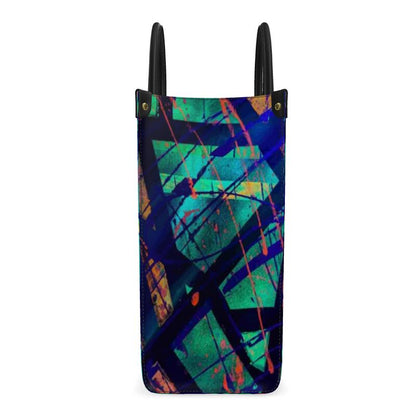 Gavin Scott 100% Genuine Nappa Leather Shopping Tote (2 Size Options)