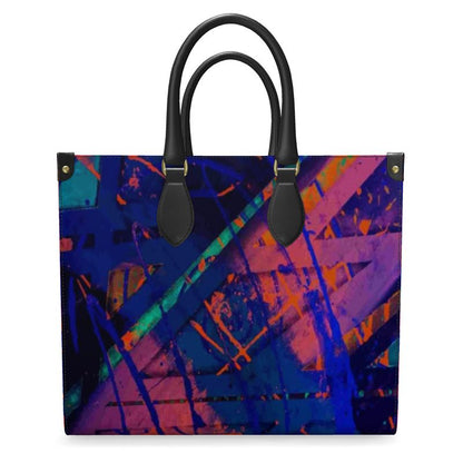 Gavin Scott 100% Genuine Nappa Leather Shopping Tote (2 Size Options)