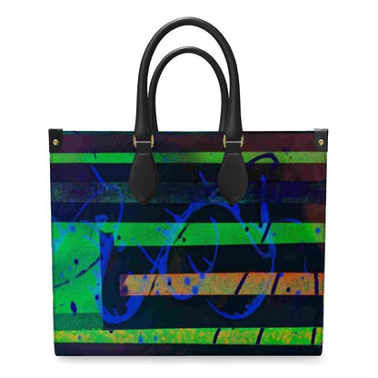 Gavin Scott 100% Genuine Nappa Leather Shopping Tote (2 Size Options)