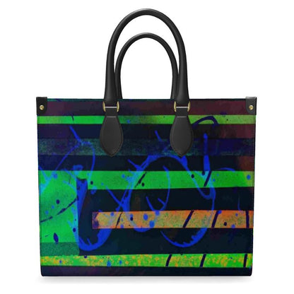 Gavin Scott 100% Genuine Nappa Leather Shopping Tote (2 Size Options)