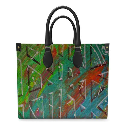 Gavin Scott 100% Genuine Nappa Leather Shopping Tote (2 Size Options)