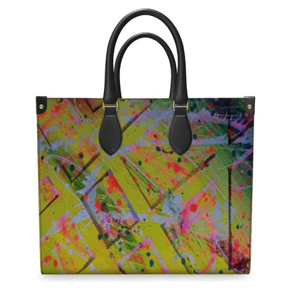 Gavin Scott 100% Genuine Nappa Leather Shopping Tote (2 Size Options)