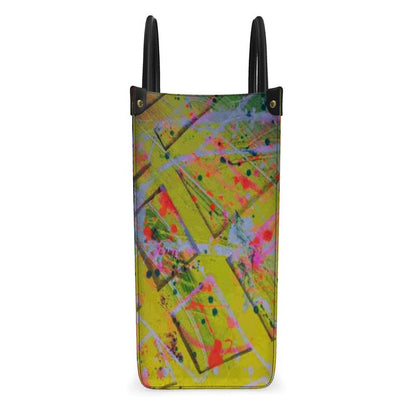 Gavin Scott 100% Genuine Nappa Leather Shopping Tote (2 Size Options)