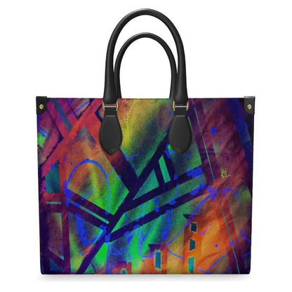 Gavin Scott 100% Genuine Nappa Leather Shopping Tote (2 Size Options)