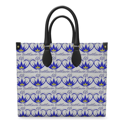 Gavin Scott ICONIC 100% Genuine Nappa Leather Shopping Tote (2 Size Options)