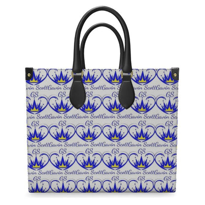 Gavin Scott ICONIC 100% Genuine Nappa Leather Shopping Tote (2 Size Options)