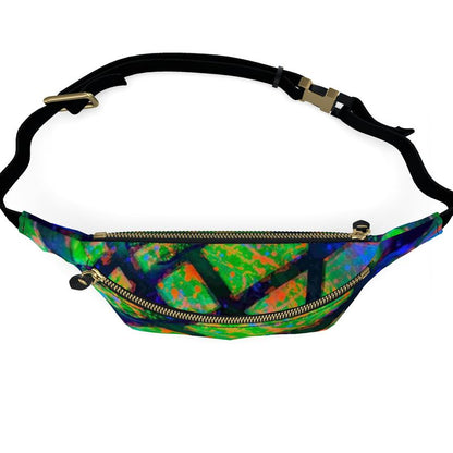 Gavin Scott 100% Genuine Nappa Leather Bum Bag / Fanny Pack / Crossbody Bag