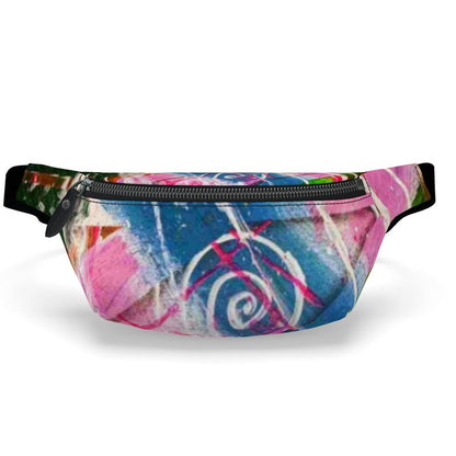 Gavin Scott 100% Genuine Nappa Leather Bum Bag / Fanny Pack / Crossbody Bag