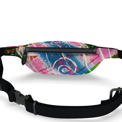 Gavin Scott 100% Genuine Nappa Leather Bum Bag / Fanny Pack / Crossbody Bag