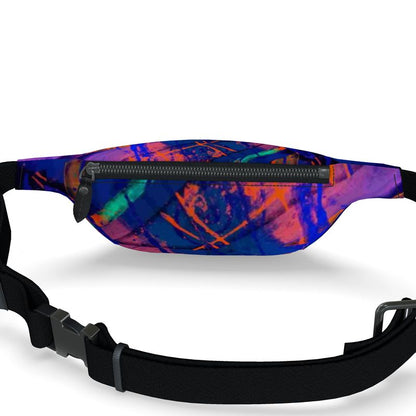 Gavin Scott 100% Genuine Nappa Leather Bum Bag / Fanny Pack / Crossbody Bag