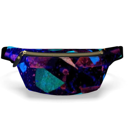 Gavin Scott 100% Genuine Nappa Leather Bum Bag / Fanny Pack / Crossbody Bag