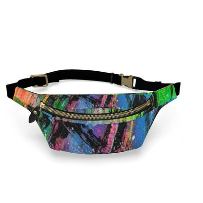 Gavin Scott 100% Genuine Nappa Leather Bum Bag / Fanny Pack / Crossbody Bag