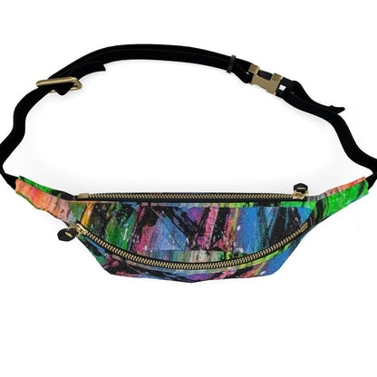 Gavin Scott 100% Genuine Nappa Leather Bum Bag / Fanny Pack / Crossbody Bag