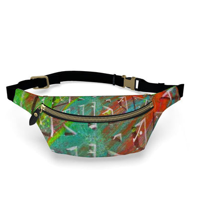 Gavin Scott 100% Genuine Nappa Leather Bum Bag / Fanny Pack / Crossbody Bag