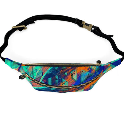 Gavin Scott 100% Genuine Nappa Leather Bum Bag / Fanny Pack / Crossbody Bag