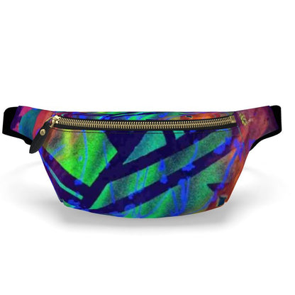 Gavin Scott 100% Genuine Nappa Leather Bum Bag / Fanny Pack / Crossbody Bag