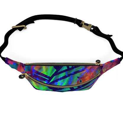 Gavin Scott 100% Genuine Nappa Leather Bum Bag / Fanny Pack / Crossbody Bag