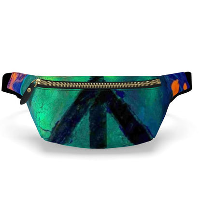 Gavin Scott 100% Genuine Nappa Leather Bum Bag / Fanny Pack / Crossbody Bag