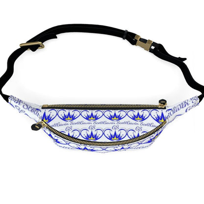 Gavin Scott ICONIC 100% Genuine Nappa Leather Bum Bag / Fanny Pack / Crossbody Bag