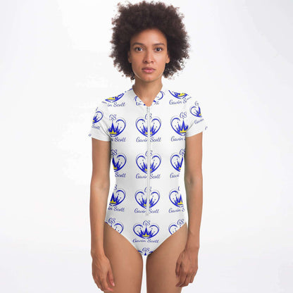 Gavin Scott ICONIC Short Sleeve Festival Catsuit w/UPF 50+ Sun Protection (Femme XS-XL)